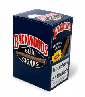 Backwoods Vanilla Blue, VE 8 Packs mit je 5 Cigars 